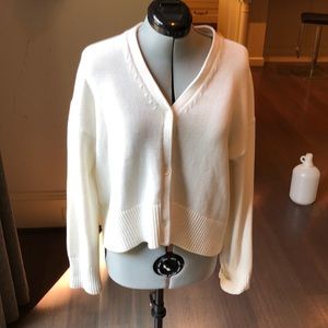 Everlane cotton cardigan size S